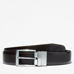 Reversible Leather Belt for Men in Dark Brown/Black Timberland Discount