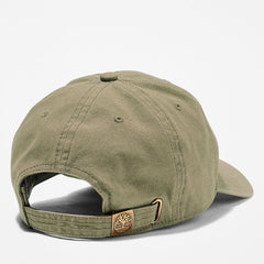 Soundview Cotton Canvas Cap for Men in Dark Green Timberland On Sale