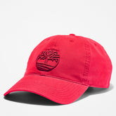 Soundview Cotton Canvas Cap for Men in Red Timberland US