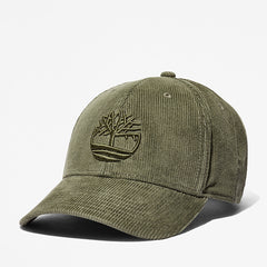 Cotton Corduroy 6-panel Cap for Men in Green Timberland Online