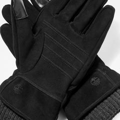 Knit-cuff Leather Gloves for Men in Black Timberland Online