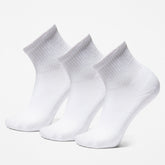 Stratham 3-Pack Quarter-length Sport Socks for Men in White Timberland On Sale