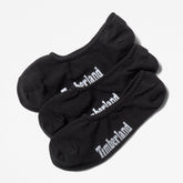 Three Pair Stratham Sock Liners for Men in Black Timberland Discount