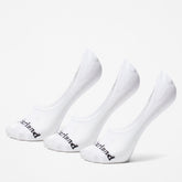 Stratham 3-Pack Low Liner Socks for Men in White Timberland Online