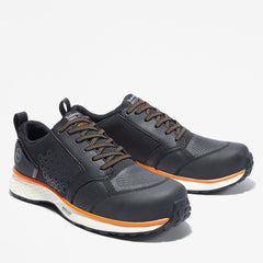 Timberland PRO® Reaxion Work Shoe for Men in Black/Orange Timberland On Sale