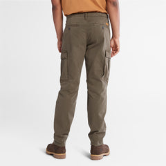 Core Twill Cargo Pants for Men in Dark Green Timberland Sale