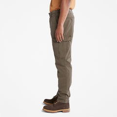 Core Twill Cargo Pants for Men in Dark Green Timberland Sale