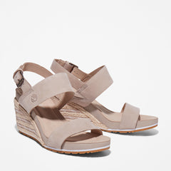 Capri Sunset Wedge Sandal for Women in Beige Timberland US