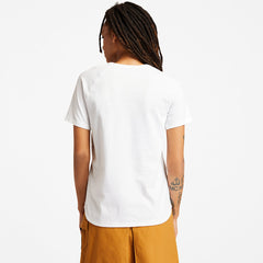 Logo T-Shirt for Women in White Timberland US