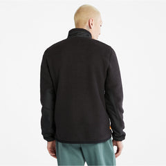 Sherpa Fleece Jacket for Men in Black Timberland On Sale