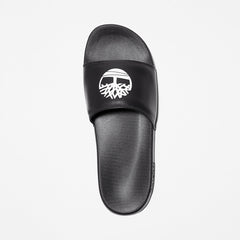Playa Sands Slide Sandal for Men in Black Timberland Outlet