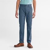 Sargent Lake Stretch Chinos for Men in Blue Timberland On Sale