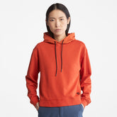 Solid-colour Hoodie for Women in Orange Timberland US