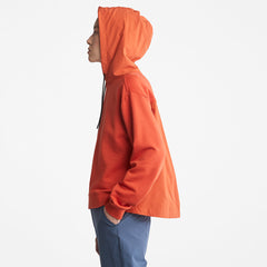 Solid-colour Hoodie for Women in Orange Timberland US