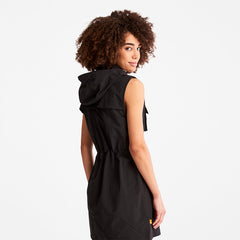 Progressive Utility Hoodie Dress for Women in Black Timberland Outlet