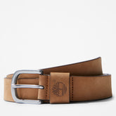 Nubuck Leather Belt for Men in Dark Yellow Timberland Discount