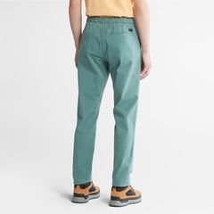 Ultrastretch Tapered Trousers for Men in Green Timberland Discount