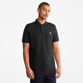 Millers River Pique Polo Shirt for Men in Black Timberland Online