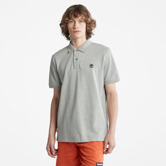 Millers River Pique Polo Shirt for Men in Grey Timberland Discount