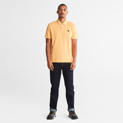 Millers River Pique Polo Shirt for Men in Yellow Timberland For Sale