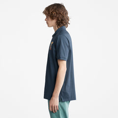 TimberFresh™ Polo Shirt for Men in Blue Timberland On Sale