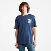 Refibra™ Technology T-Shirt for Men in Blue Timberland Sale