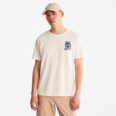 Refibra™ Technology T-Shirt for Men in White Timberland Discount