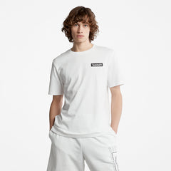 All Gender Heavyweight Badge T-Shirt in White Timberland Outlet