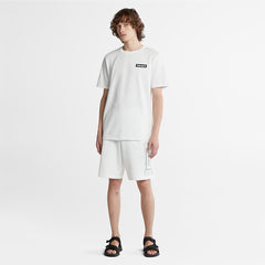 All Gender Heavyweight Badge T-Shirt in White Timberland Outlet