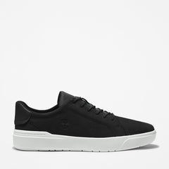 Seneca Bay Leather Trainer for Men in Black Timberland Discount
