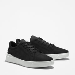 Seneca Bay Leather Trainer for Men in Black Timberland Discount
