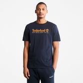 Wind, Water, Earth and Sky™ T-Shirt for Men in Navy Timberland Sale
