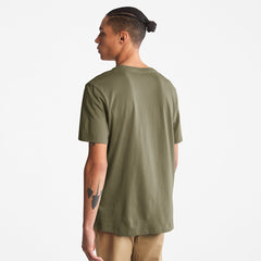Wind, Water, Earth and Sky™ T-Shirt for Men in Dark Green Timberland Discount