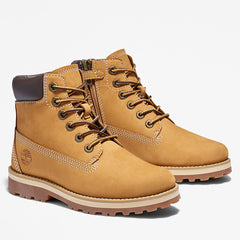 Courma Kid 6 Inch Side-zip Boot for Junior in Yellow Timberland Online
