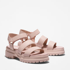 London Vibe Ankle-Strap Sandal for Women in Light Pink Timberland US