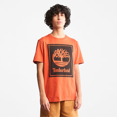 Tree Logo T-Shirt for All Gender in Orange Timberland Online