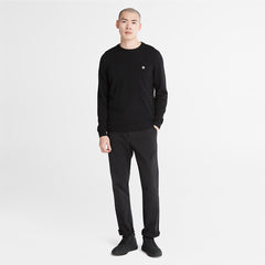 Cohas Brook Crewneck Sweater for Men in Black Timberland Outlet