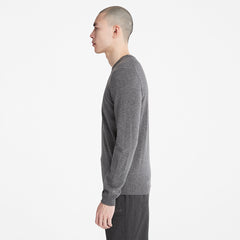 Cohas Brook Crewneck Sweater for Men in Grey Timberland Outlet