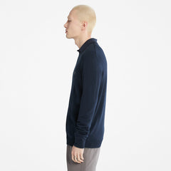 Nissitissit River Merino Wool Sweater for Men in Navy Timberland Sale