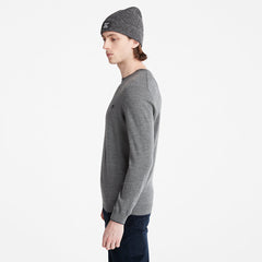Nissitissit River Merino Wool Sweater for Men in Grey Timberland US
