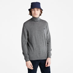 Nissitissit River Merino Sweater for Men in Dark Grey Timberland Outlet