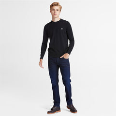 Williams River Organic Cotton Sweater for Men in Black Timberland For Sale
