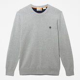 Williams River Organic Cotton Sweater for Men in Grey Timberland Sale