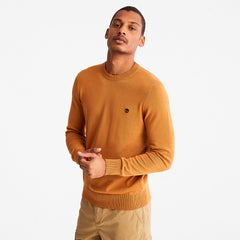 Williams River Organic Cotton Sweater for Men in Yellow Timberland For Sale