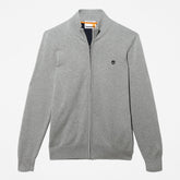 Williams River Full-Zip Sweater for Men in Grey Timberland Online