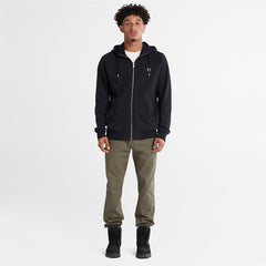 Exeter River Zip Hoodie for Men in Black Timberland Discount