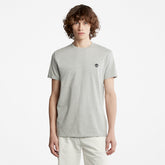 Dunstan River Crew Tee for Men in Grey Timberland Discount
