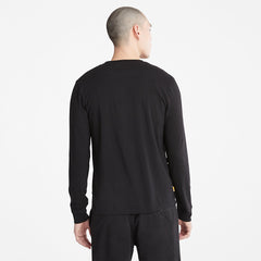 Dunstan River LS T-Shirt for Men in Black Timberland Sale