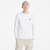 Dunstan River LS T-Shirt for Men in White Timberland On Sale