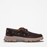 GreenStride™ TBL® Originals EK+ Moc-toe Boat Shoe for Men in Burgundy Timberland On Sale